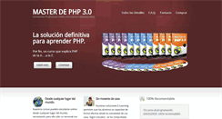 Desktop Screenshot of masterdephp.com