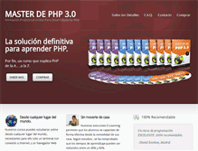 Tablet Screenshot of masterdephp.com